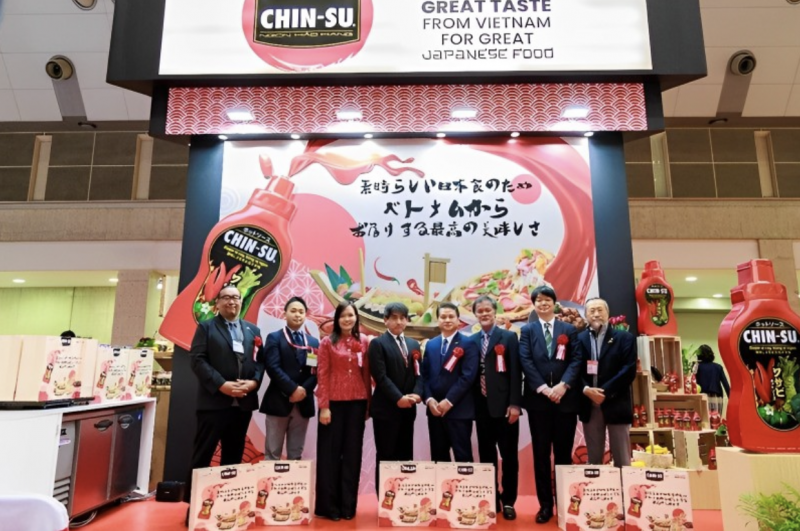 C&aacute;c đại diện, đối t&aacute;c của Masan Consumer tại sự kiện Foodex Japan 2023 -&nbsp;Ng&agrave;y 7/3/2023 - 10/3/2023.