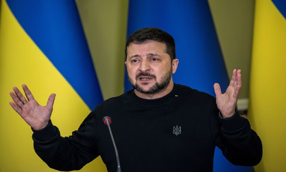 Tổng thống Ukraine Volodymyr Zelensky. Ảnh: Reuter