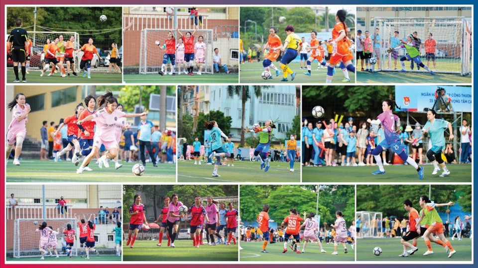  Giải bóng đá nữ Thanh niên chào mừng Kỷ niệm 35 năm thành lập VietinBank - Ảnh 3