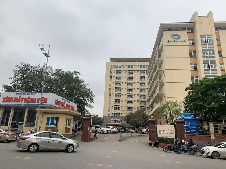 Bệnh viện B&atilde;i Ch&aacute;y, TP Hạ Long, Quảng Ninh nơi &ocirc;ng D tự tử. Ảnh CTV.