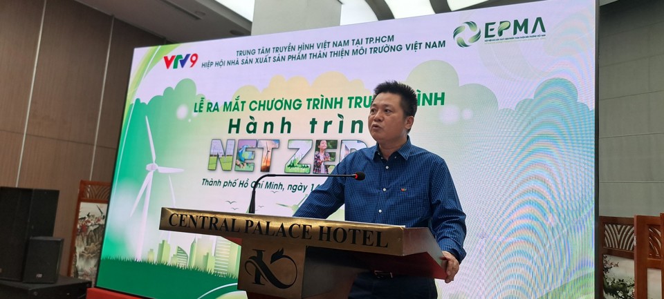 &Ocirc;ng Ng&ocirc; Trường Sợn - Ph&oacute; Gi&aacute;m đốc VTV9 cho biết&nbsp;&ldquo;H&agrave;nh tr&igrave;nh NetZero&rdquo; nhằm g&oacute;p phần th&uacute;c đẩy v&agrave; ủng hộ chuyển đổi xanh.