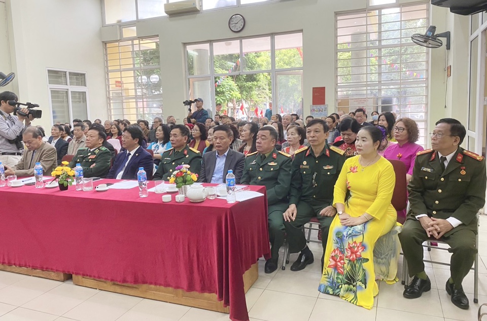 Ng&agrave;y hội Đại đo&agrave;n kết to&agrave;n d&acirc;n tộc tại&nbsp;Khu d&acirc;n cư Nam Thăng Long 1 (phường Nh&acirc;n Ch&iacute;nh, quận Thanh Xu&acirc;n)