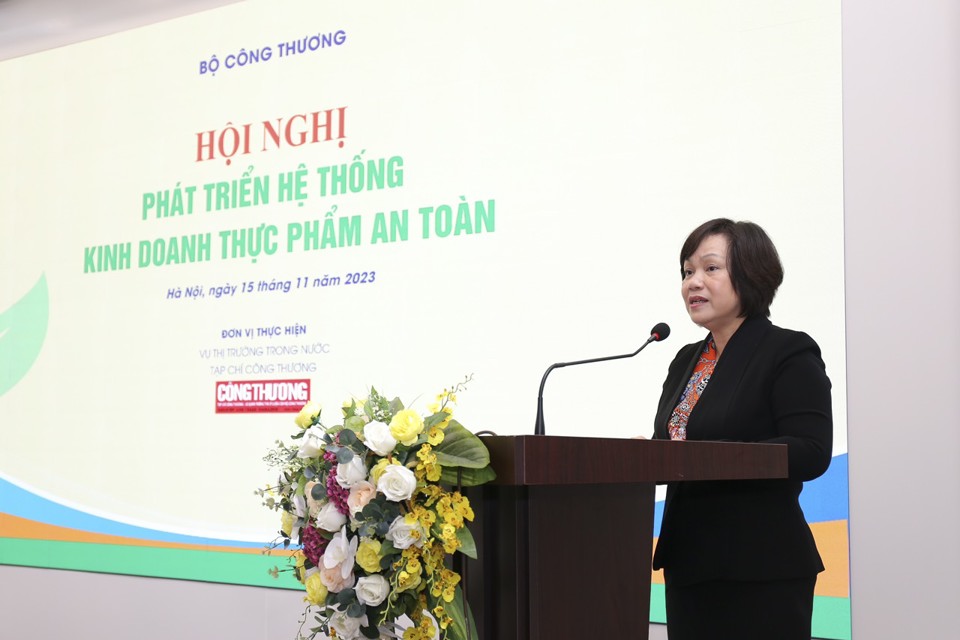 Ph&oacute; Vụ trưởng Vụ Thị trường trong nước L&ecirc; Việt Nga. Ảnh: Khắc Ki&ecirc;n