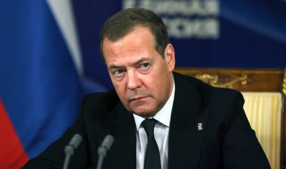 Cựu Tổng thống Nga Dmitry Medvedev. Ảnh: AP