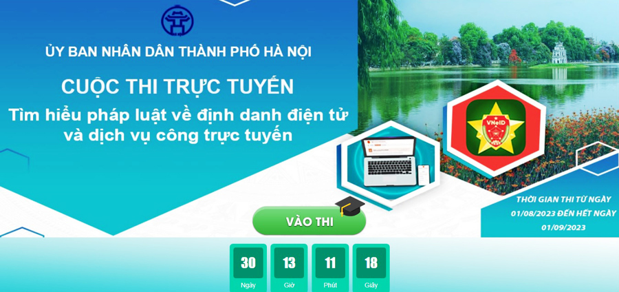 To&agrave;n TP H&agrave; Nội c&oacute; 1.512.991 người dự thi