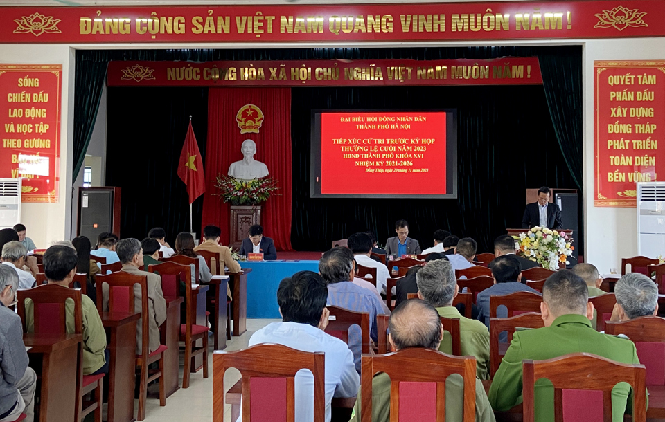 Quang cảnh hội nghị.