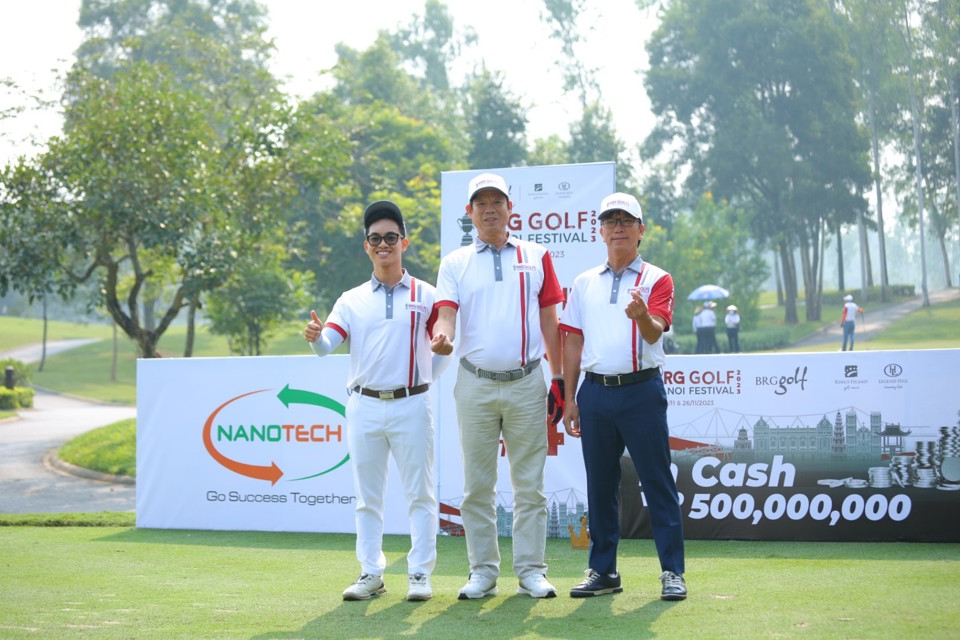 Khởi tranh sự kiện gôn thường niên 2023 BRG Golf Hanoi Festival - Ảnh 1