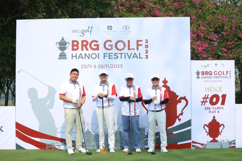 Khởi tranh sự kiện gôn thường niên 2023 BRG Golf Hanoi Festival - Ảnh 2