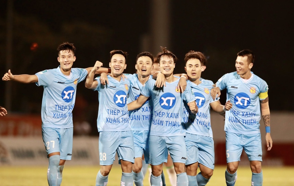 Nam Định c&oacute; chiến thắng dễ d&agrave;ng tại Cup Quốc gia 2023/2024.
