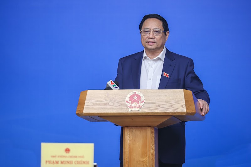 Thủ tướng Phạm Minh Ch&iacute;nh: Quyết t&acirc;m giải ng&acirc;n đầu tư c&ocirc;ng &iacute;t nhất 95% kế hoạch được giao. Ảnh VGP