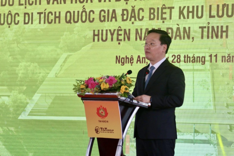 Khởi công xây dựng 2 Dự án thuộc Khu lưu niệm Chủ tịch Hồ Chí Minh - Ảnh 1