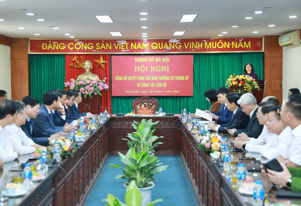 Quang cảnh buổi lễ.