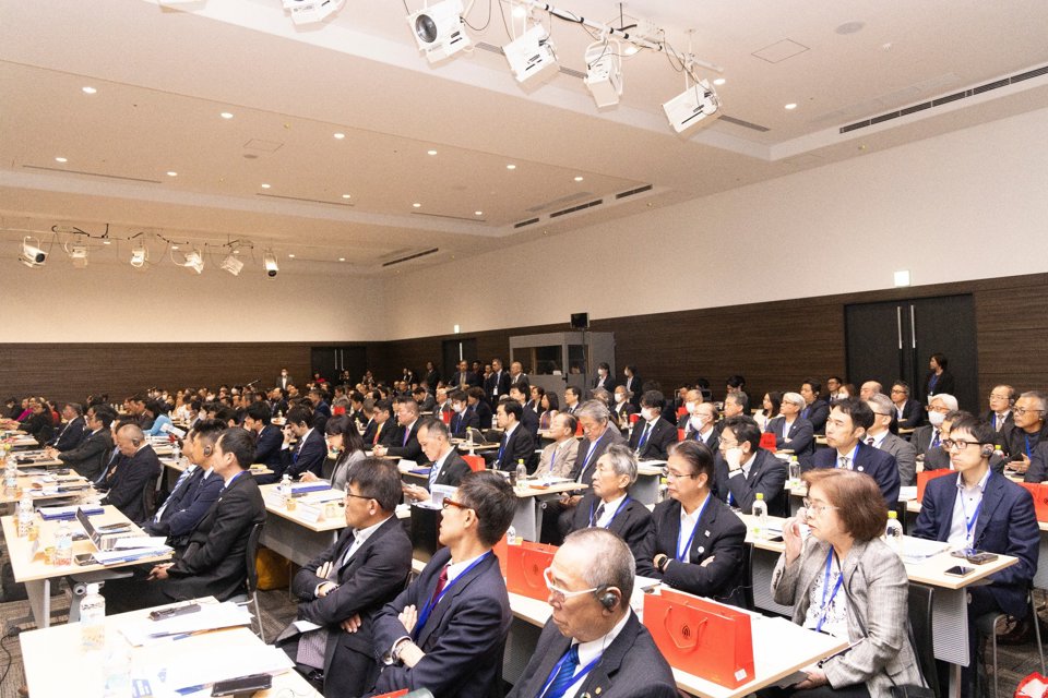 Hơn 120 doanh nghiệp Nhật Bản tham dự hội nghị x&uacute;c tiến đầu tư. (Ảnh: Văn Đức)