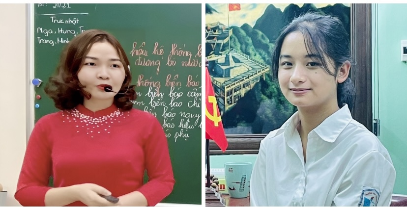 C&ocirc; Trần Thị V&acirc;n Anh v&agrave; em&nbsp;L&ecirc; Kh&aacute;nh Linh