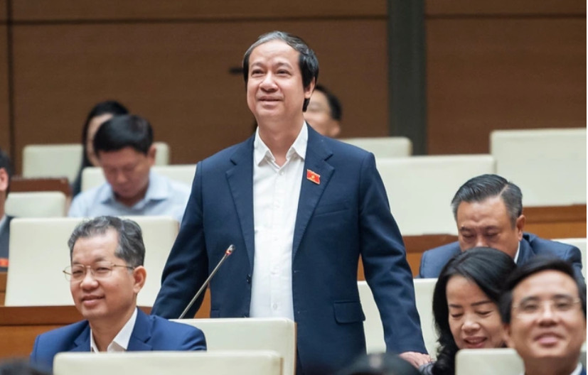 Bộ trưởng Bộ GD&ĐT Nguyễn Kim Sơn trả lời chất vấn tại Quốc hội về vấn đề dạy thêm - học thêm