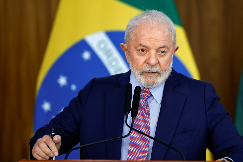 Tổng thống Brazil Luiz Inacio Lula da Silva. Ảnh: Reuters