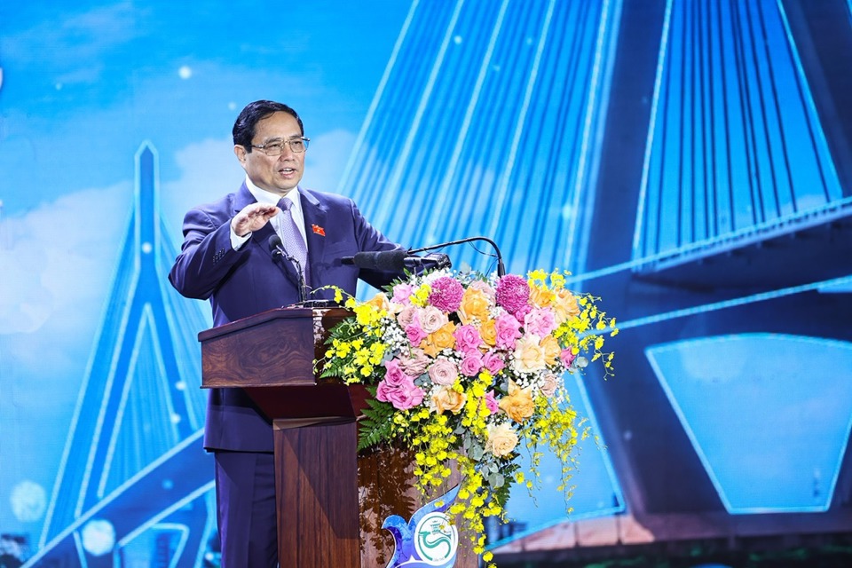 Thủ tướng Phạm Minh Chính dự công bố quy hoạch TP Cần Thơ - Ảnh 1