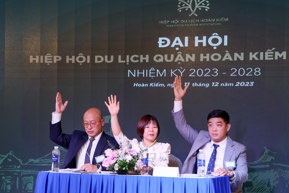 Đại hội Hiệp hội Du lịch quận Hoàn Kiếm nhiệm kỳ 2023-2028 - Ảnh 3