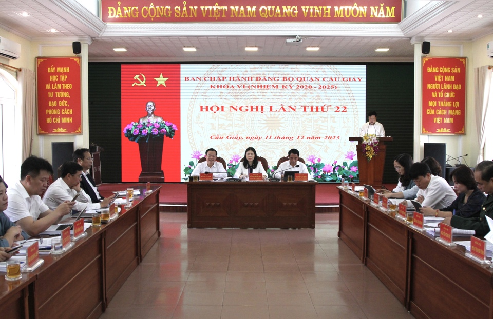 Quang cảnh hội nghị.