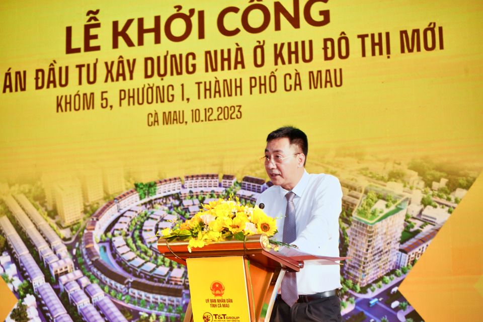 Ph&oacute; Tổng Gi&aacute;m đốc T&amp;T Group Nguyễn Anh Tuấn ph&aacute;t biểu tại sự kiện.