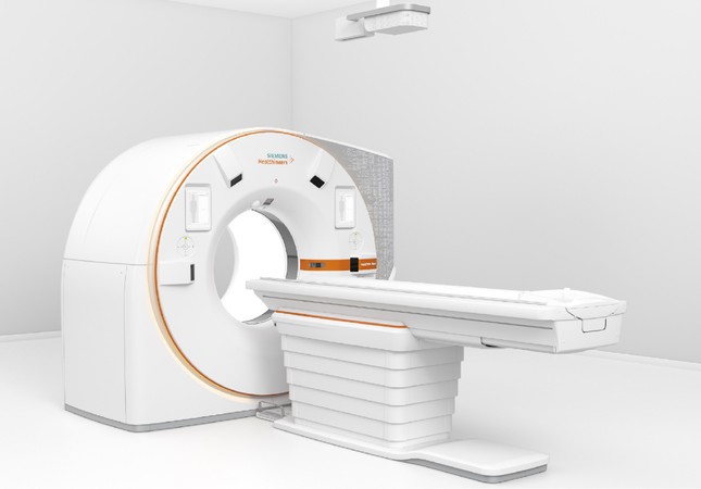 CT Photon l&agrave; thế hệ m&aacute;y mới nhất, do c&ocirc;ng ty Siemens Healthineers sản xuất, mới c&oacute; gần 80 m&aacute;y được lắp đặt tr&ecirc;n to&agrave;n cầu. Ảnh: BVCC