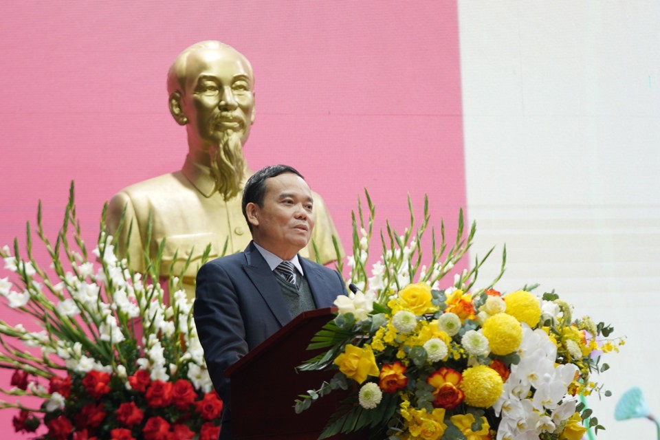 Ph&oacute; Thủ tướng Ch&iacute;nh phủ Trần Lưu Quang ph&aacute;t biểu chỉ đạo tại Hội nghị&nbsp;