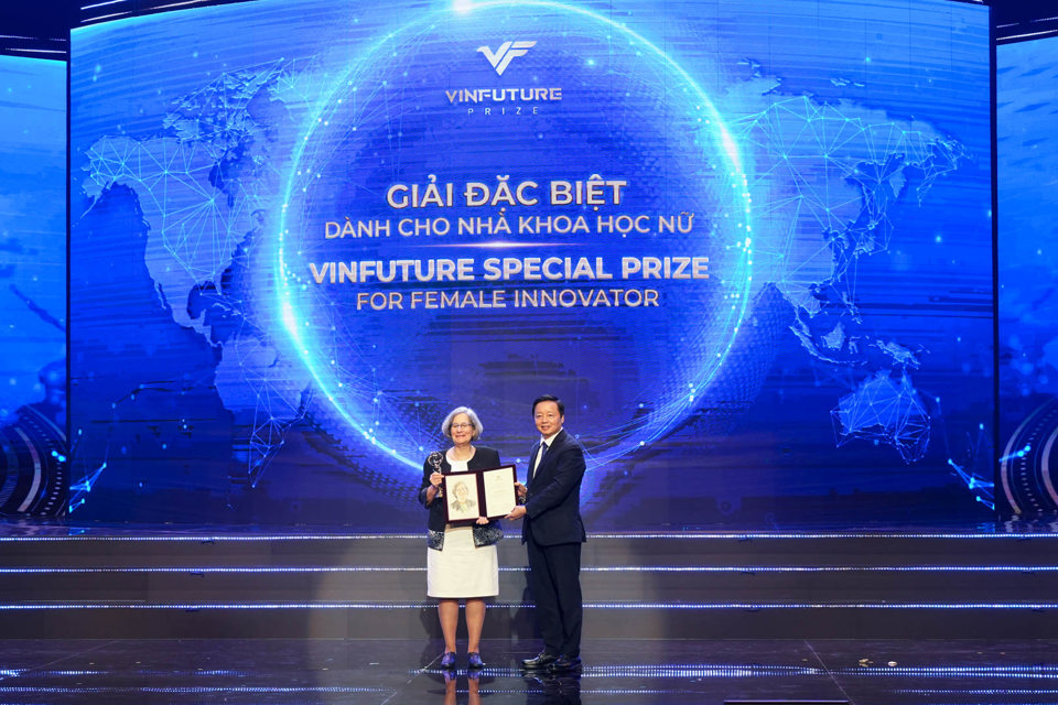 Giải Đặc biệt VinFuture 2023 d&agrave;nh cho Nh&agrave; khoa học nữ vinh danh GS. Susan Solomon (Mỹ)