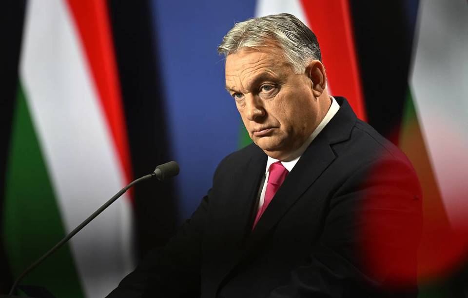 Thủ tướng Hungary Viktor Orban: Ảnh AP &nbsp;