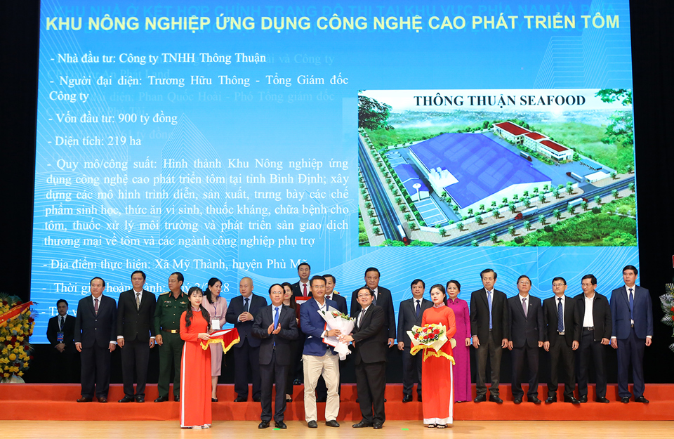 C&ocirc;ng ty TNHH Th&ocirc;ng Thuận đầu tư dự &aacute;n n&ocirc;ng nghiệp c&ocirc;ng nghệ cao với tổng vốn khoảng 900 tỷ đồng.