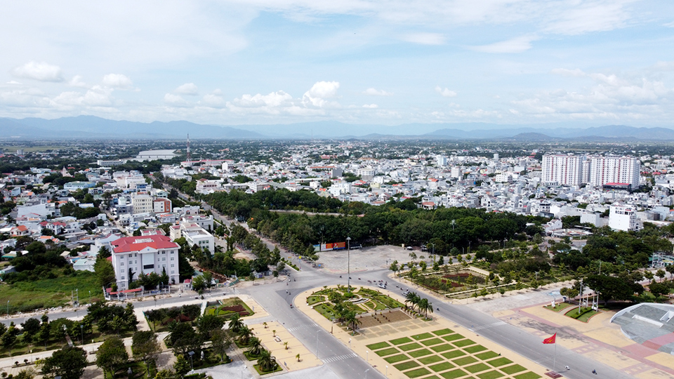 Năm 2024, Ninh Thuận phấn đấu gi&aacute; trị gia tăng ng&agrave;nh x&acirc;y dựng đạt 23-24%. (Ảnh: Trung Nh&acirc;n)