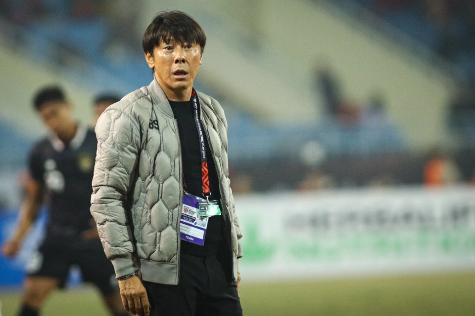 HLV Shin Tae-yong tự tin đ&aacute;nh bại tuyển Việt Nam tại VCK Asian Cup 2023.