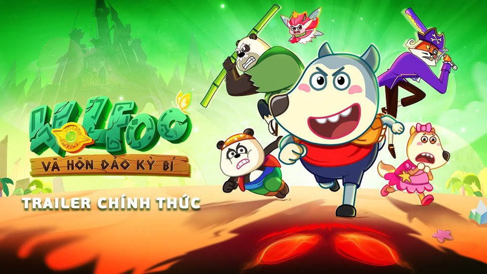 Bộ phim &ldquo;Wolfoo v&agrave; H&ograve;n đảo kỳ b&iacute;&rdquo;.