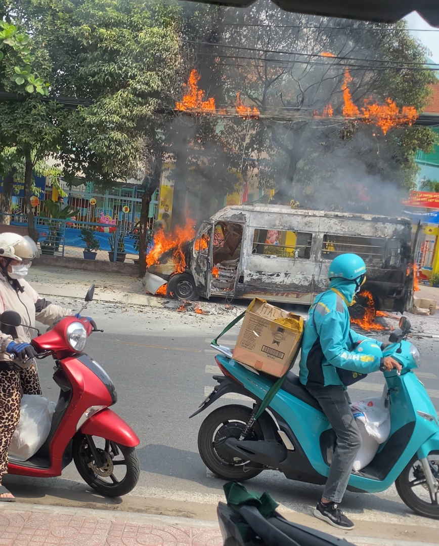 Hiện trường vụ tai nạn.&nbsp;