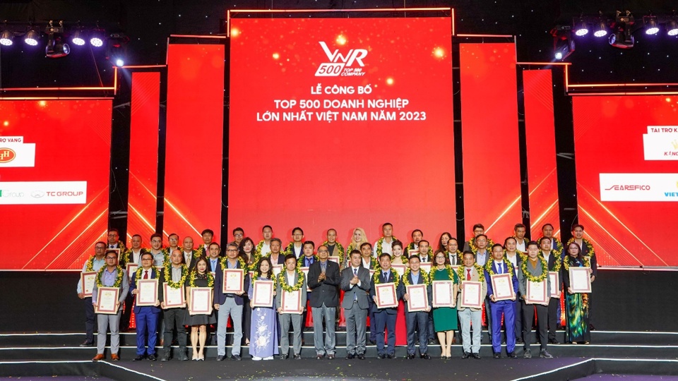 CityLand được vinh danh Top 500 doanh nghiệp lớn nhất Việt Nam 2023 - Ảnh 1