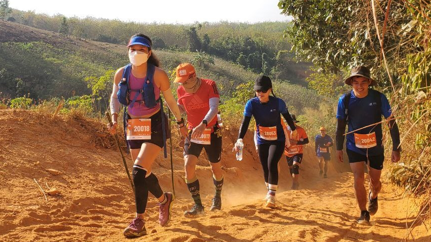 Giải marathon V&igrave; an to&agrave;n giao th&ocirc;ng 2024 tổ chức cự ly chạy 70km.