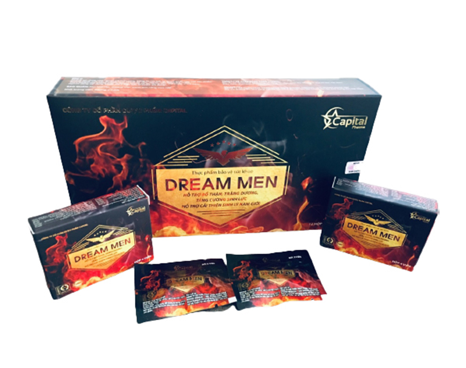 Sản phẩm thực phẩm bảo vệ sức khỏe DREAM MEN.