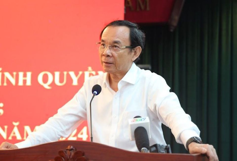 Đồng ch&iacute; Nguyễn Văn N&ecirc;n ph&aacute;t biểu tại Hội nghị