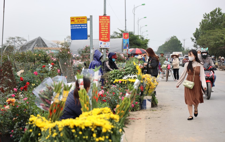 29 Tết, hoa tươi, trái cây đồng loạt tăng giá - Ảnh 9