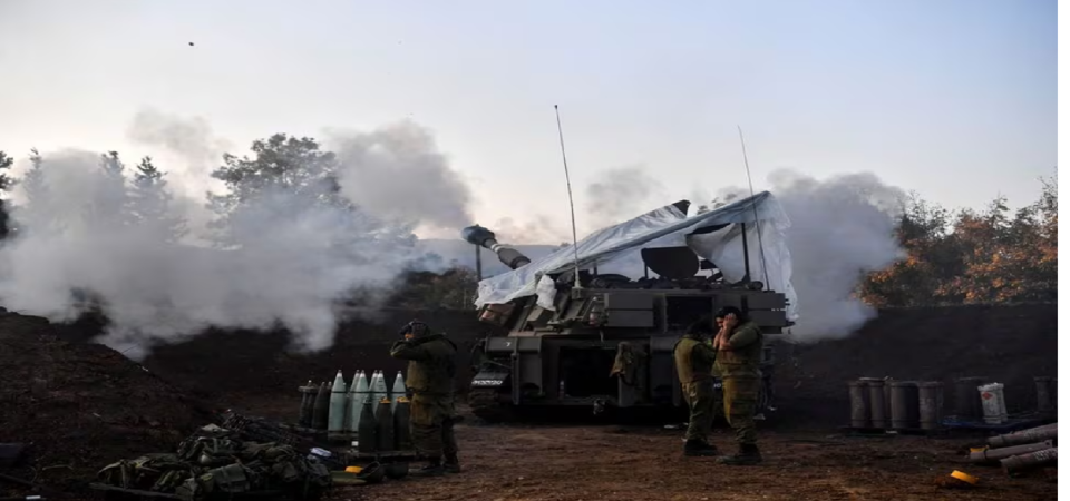 Bi&ecirc;n giới Lebanon-Israel bị nhấn ch&igrave;m bởi c&aacute;c cuộc đọ s&uacute;ng giữa lực lượng Hezbollah v&agrave; qu&acirc;n đội Israel. Ảnh: Reuters