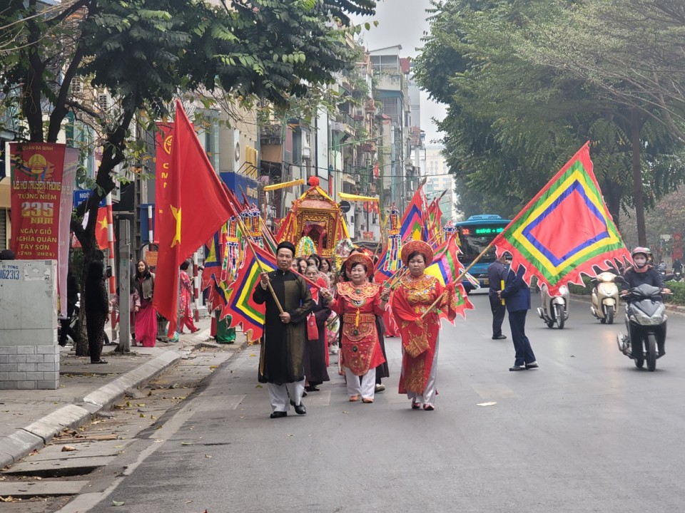 Quận Ba Đình: Tưởng niệm 235 năm ngày giỗ trận của nghĩa quân Tây Sơn - Ảnh 1
