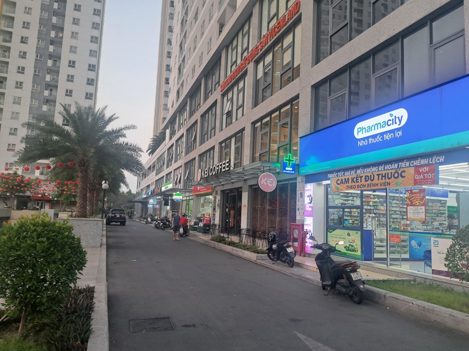 Chung cư Diamond Riverside, số 1646A V&otilde; Văn Kiệt (phường 16, quận 8, TP Hồ Ch&iacute; Minh). Ảnh: T&acirc;n Tiến.