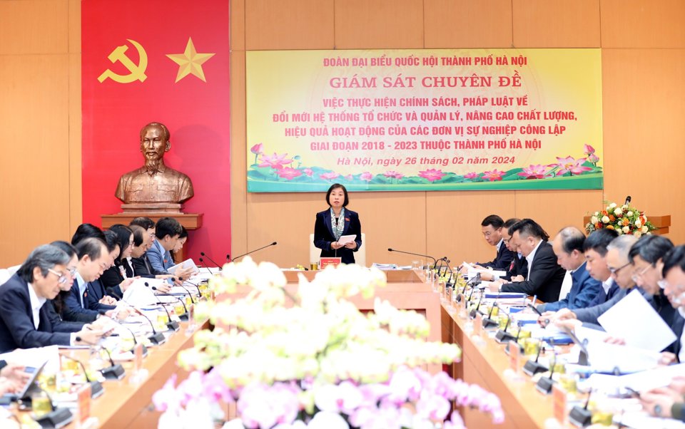 Quang cảnh buổi gi&aacute;m s&aacute;t chiều 26/2