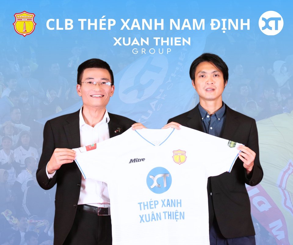 Tiền vệ Nguyễn Tuấn Anh ch&iacute;nh thức gia nhập CLB Nam Định
