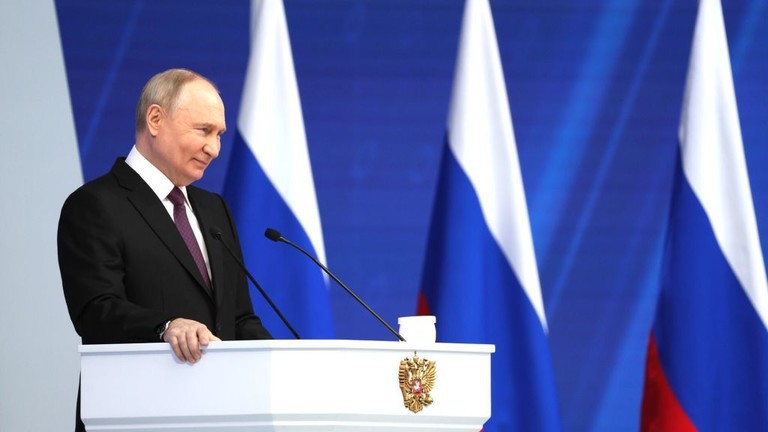 Tổng thống Nga Vladimir Putin. Ảnh: RT