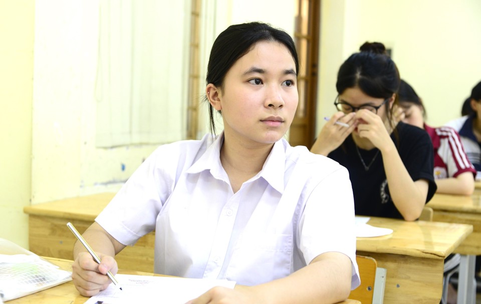 Thí sinh Hà Nội dự thi tốt nghiệp THPT 2023