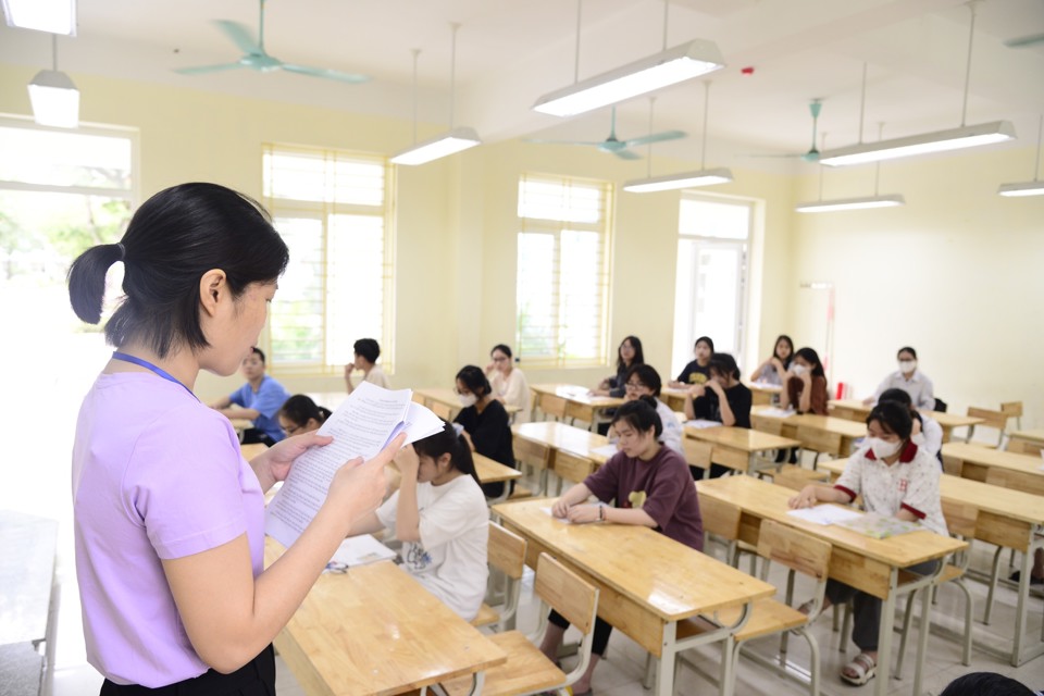 Cuối tháng 3/2024, Sở GD&ĐT Hà Nội sẽ công bố số môn thi lớp 10