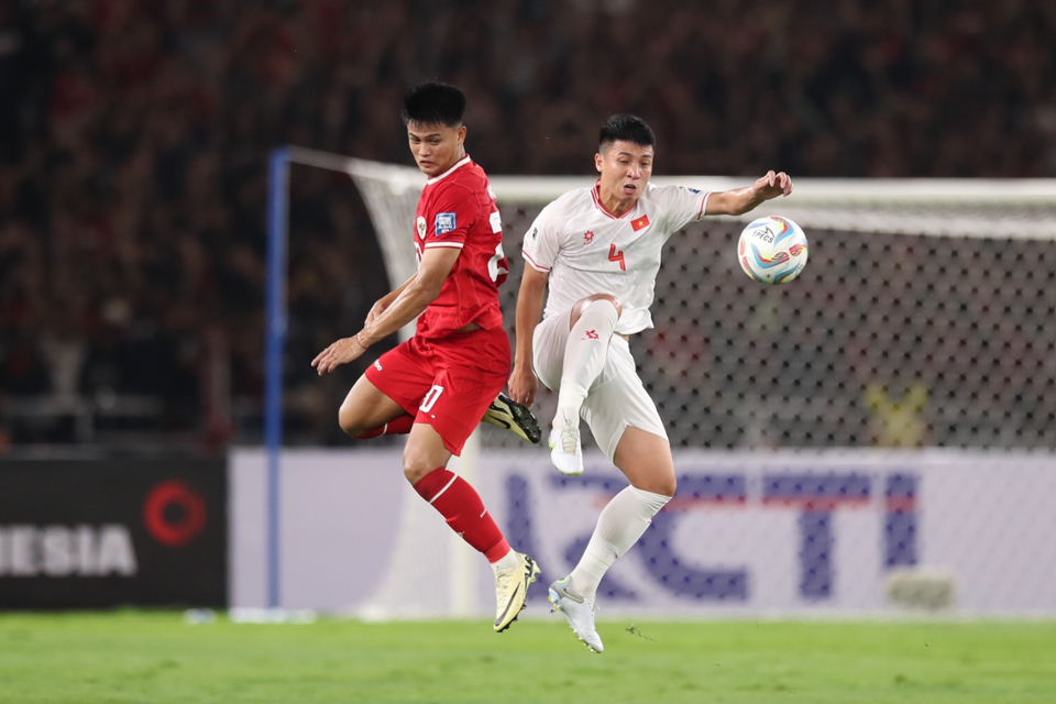 Tuyển Việt Nam thua bạc nhược trước tuyển Indonesia. Ảnh: Quỳnh Anh.