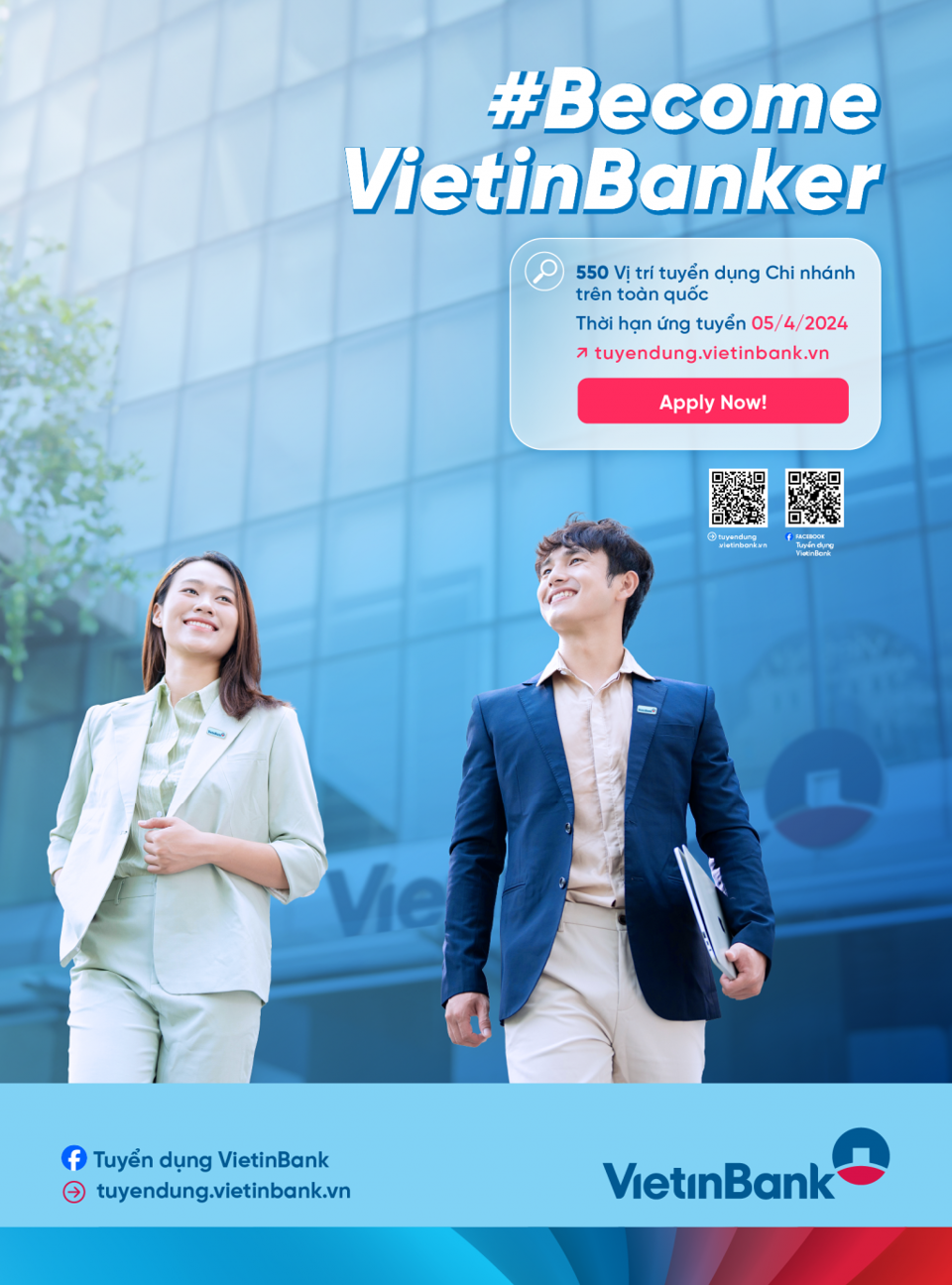 Cơ hội trở thành nhân viên VietinBank - Ảnh 1