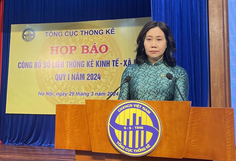 Tổng Cục trưởng Tổng cục Thống k&ecirc; Nguyễn Thị Hương.