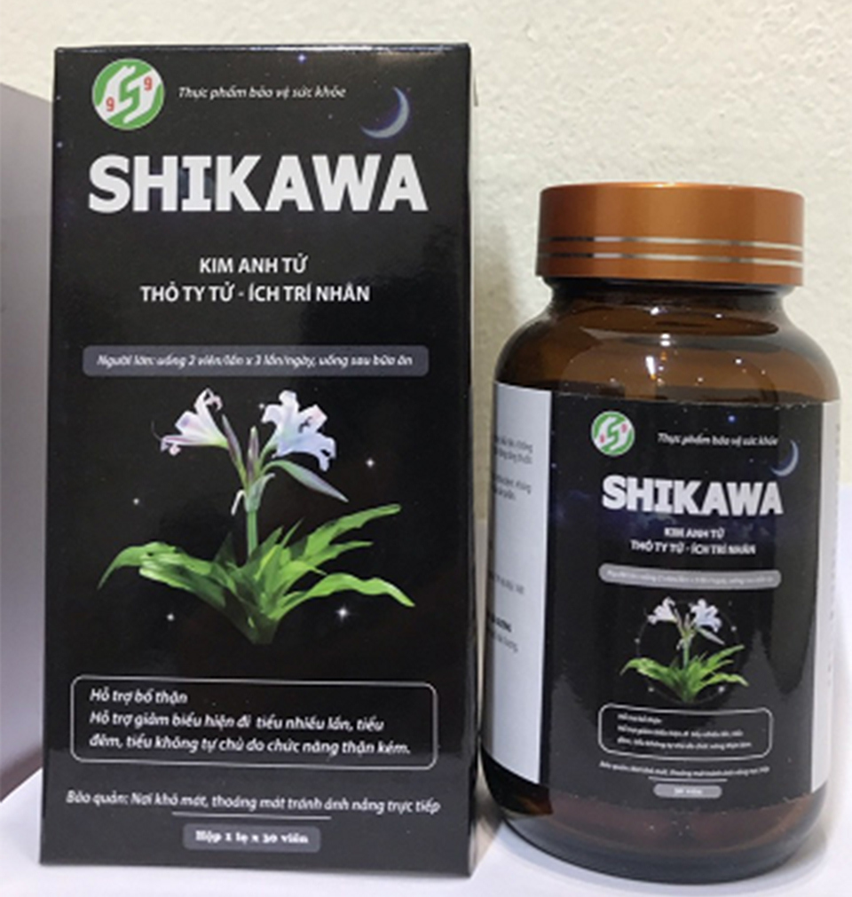 Thực phẩm chức năng Shikawa quảng c&aacute;o g&acirc;y hiểu nhầm như thuốc chữa bệnh.